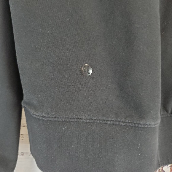 Lululemon Go Forward Black Turtleneck Cowlneck Pullover Sweater Sweatshirt Sz 4 - Picture 7 of 10